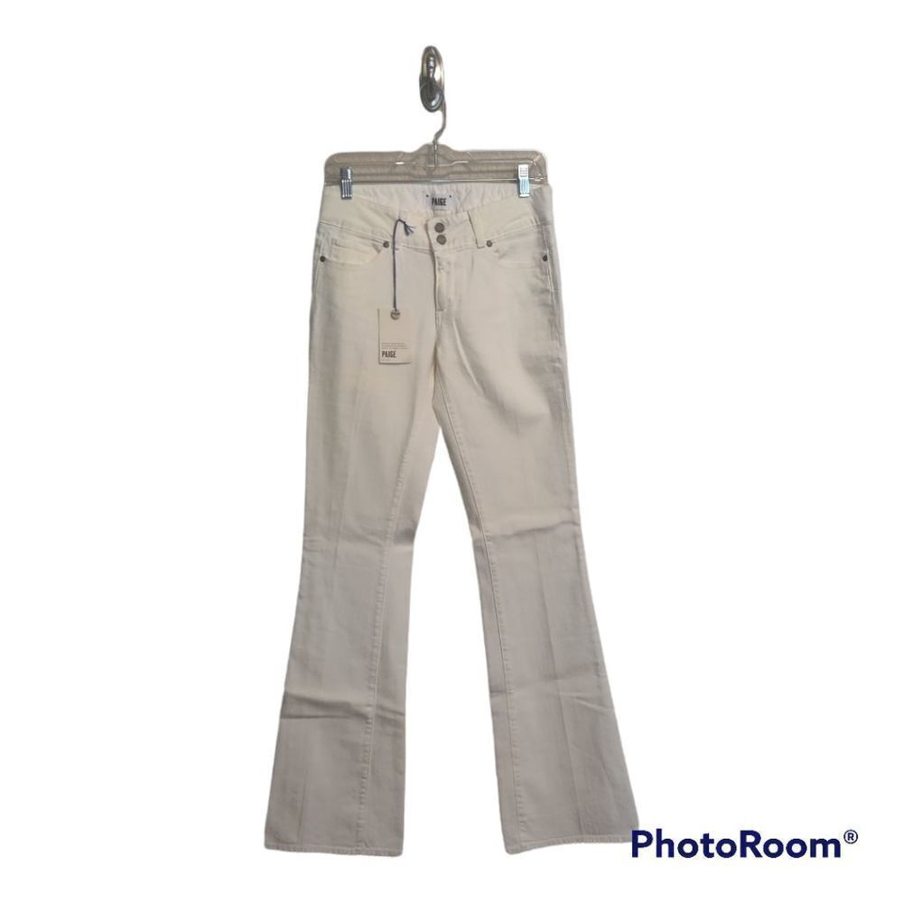 Paige Hidden Hills High Rise Boot Cut Jeans